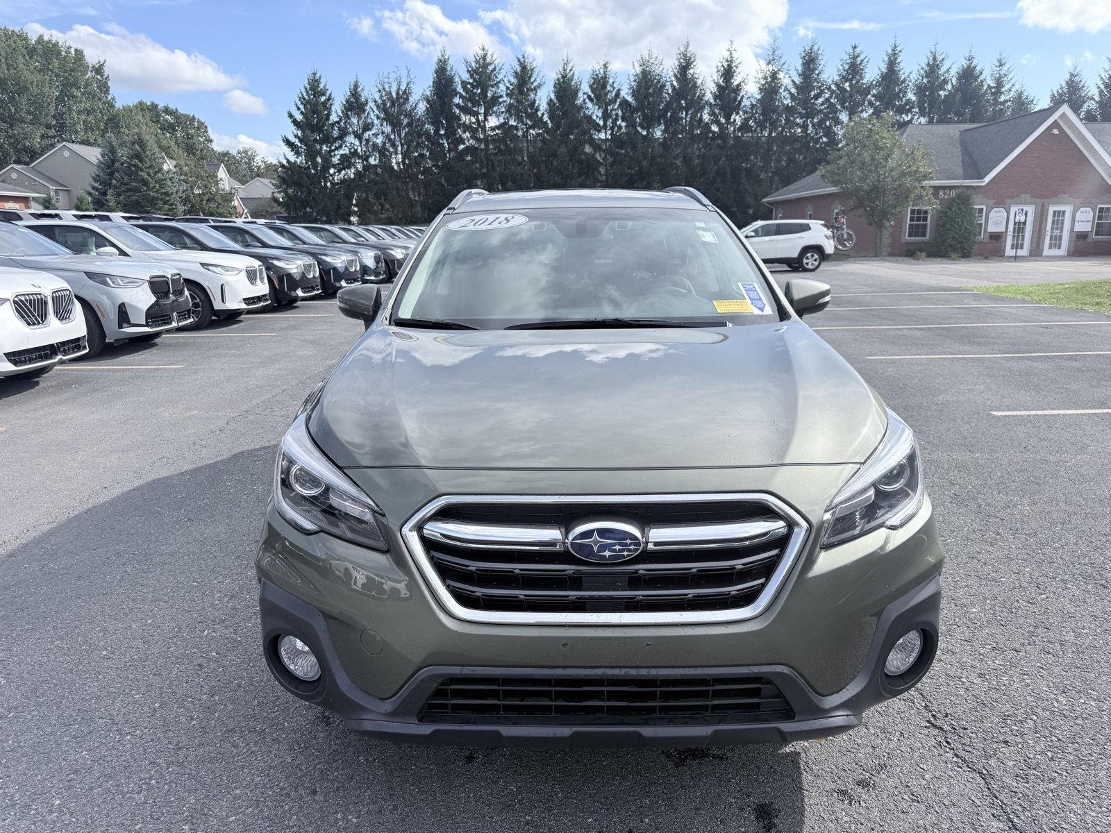 Used 2018 Wilderness Green Metallic Subaru Touring image 2
