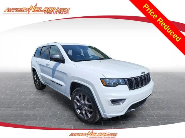 Used 2021 White Jeep Limited image 1