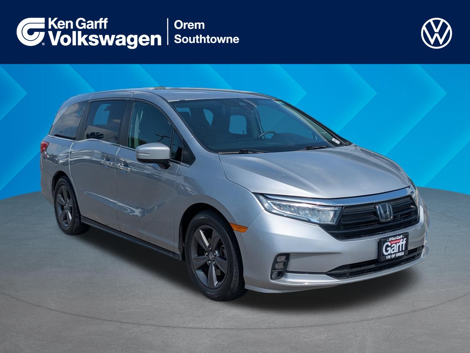 Used 2021 Lunar Silver Metallic Honda EX image 1