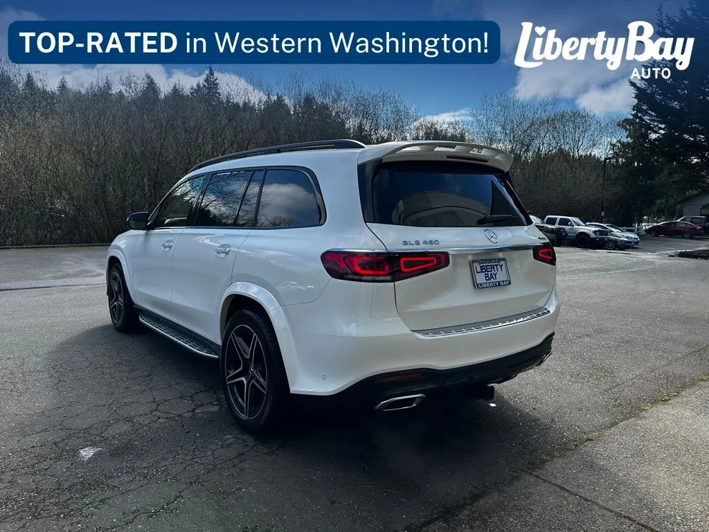 Used 2022 White Mercedes-Benz GLS 450 image 10