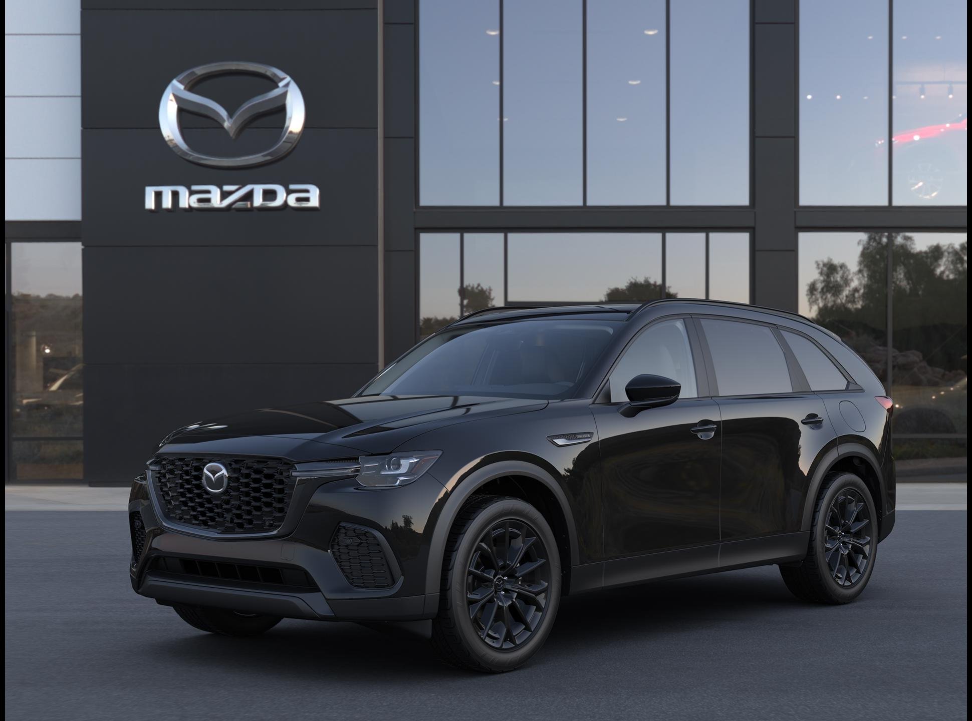 New 2026 Jet Black Mica Mazda 3.3 Turbo Preferred AWD image 1