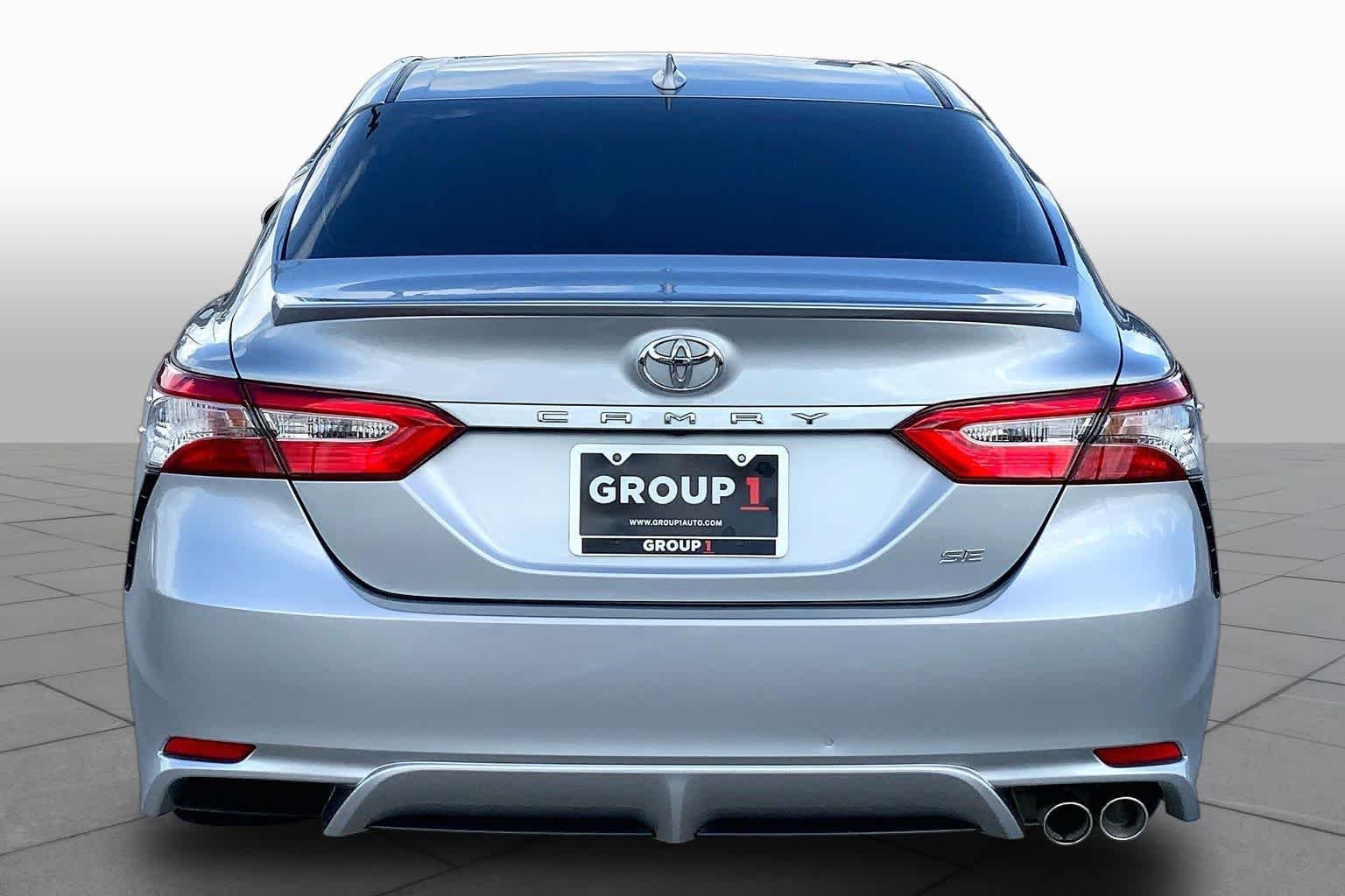 Used 2019 Celestial Silver Metallic Toyota SE image 5