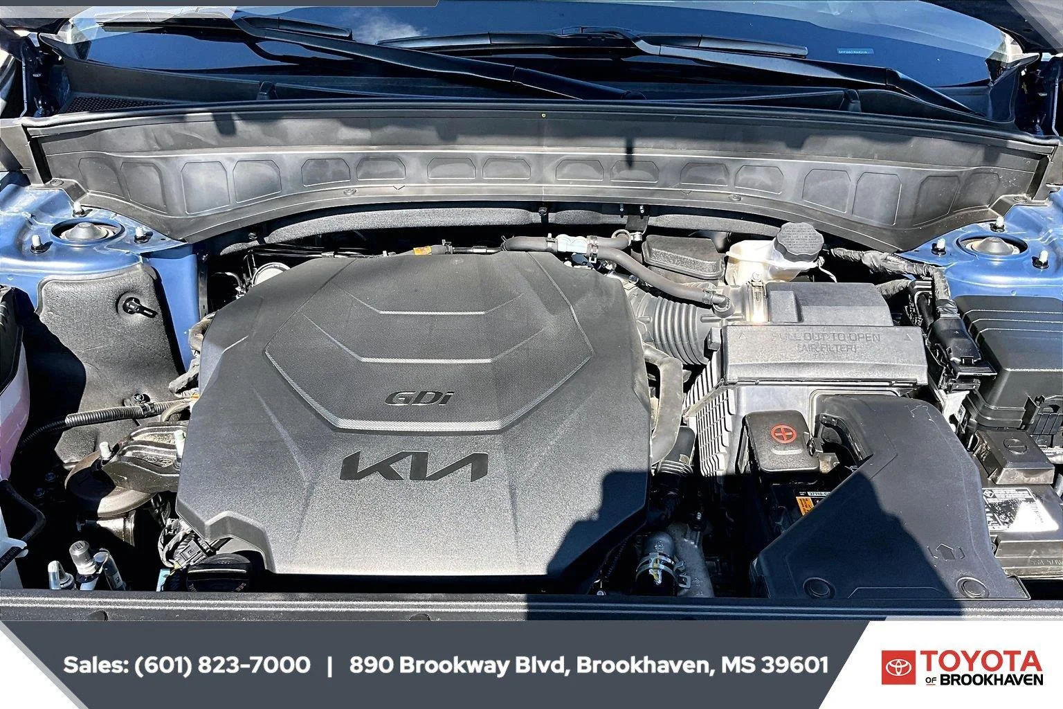Used 2024 Midnight Lake Blue Kia SX X-Line image 8