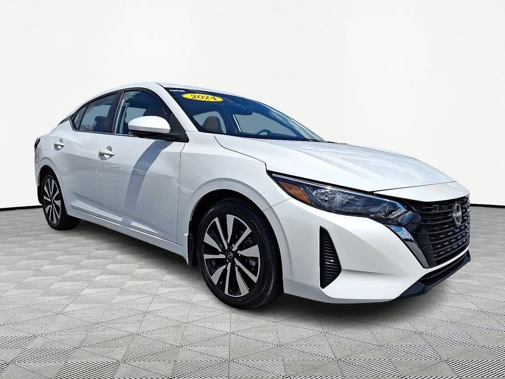 Used 2024 White Nissan SV image 1