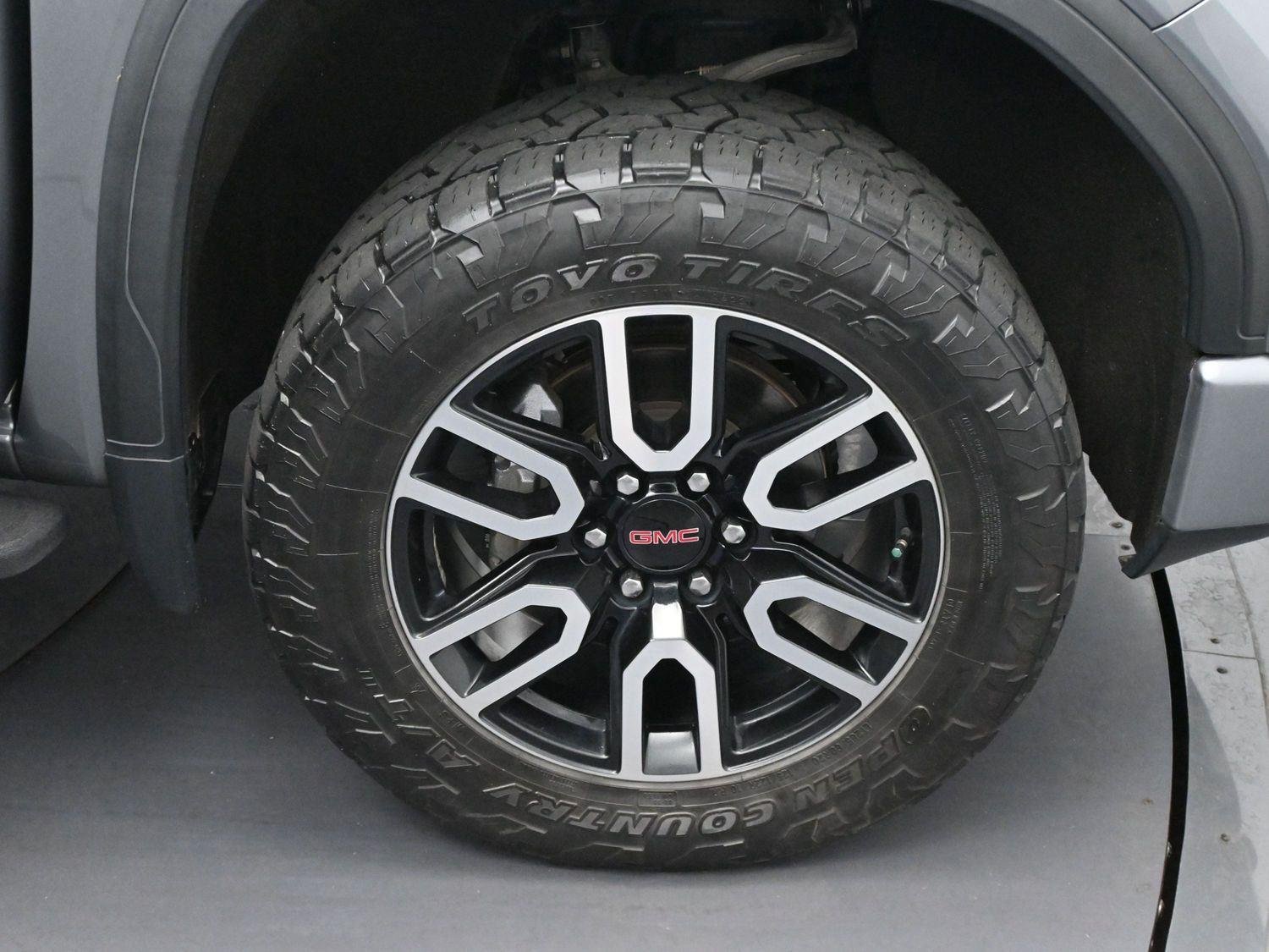 Used 2021 Satin Steel Metallic GMC AT4 image 35