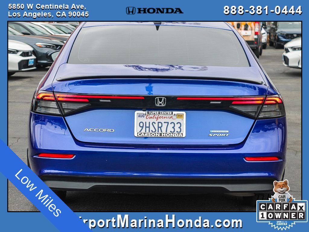 Used 2023 Still Night Pearl Honda Sport image 10