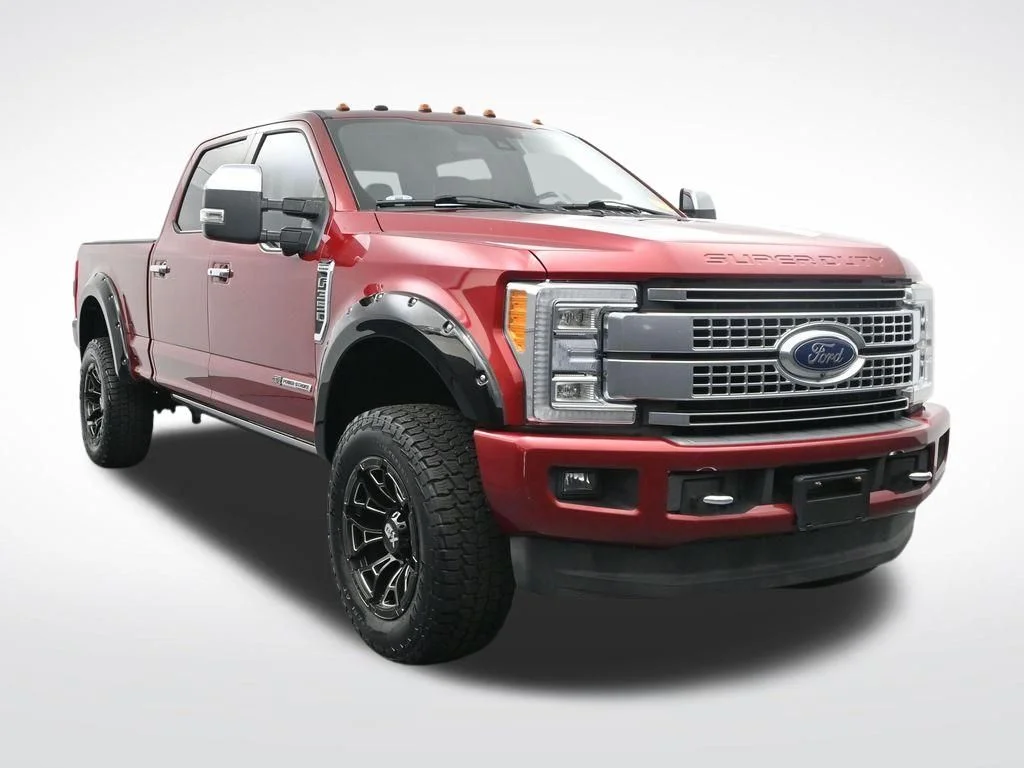 Used 2017 Ruby Red Metallic Ford Platinum image 3