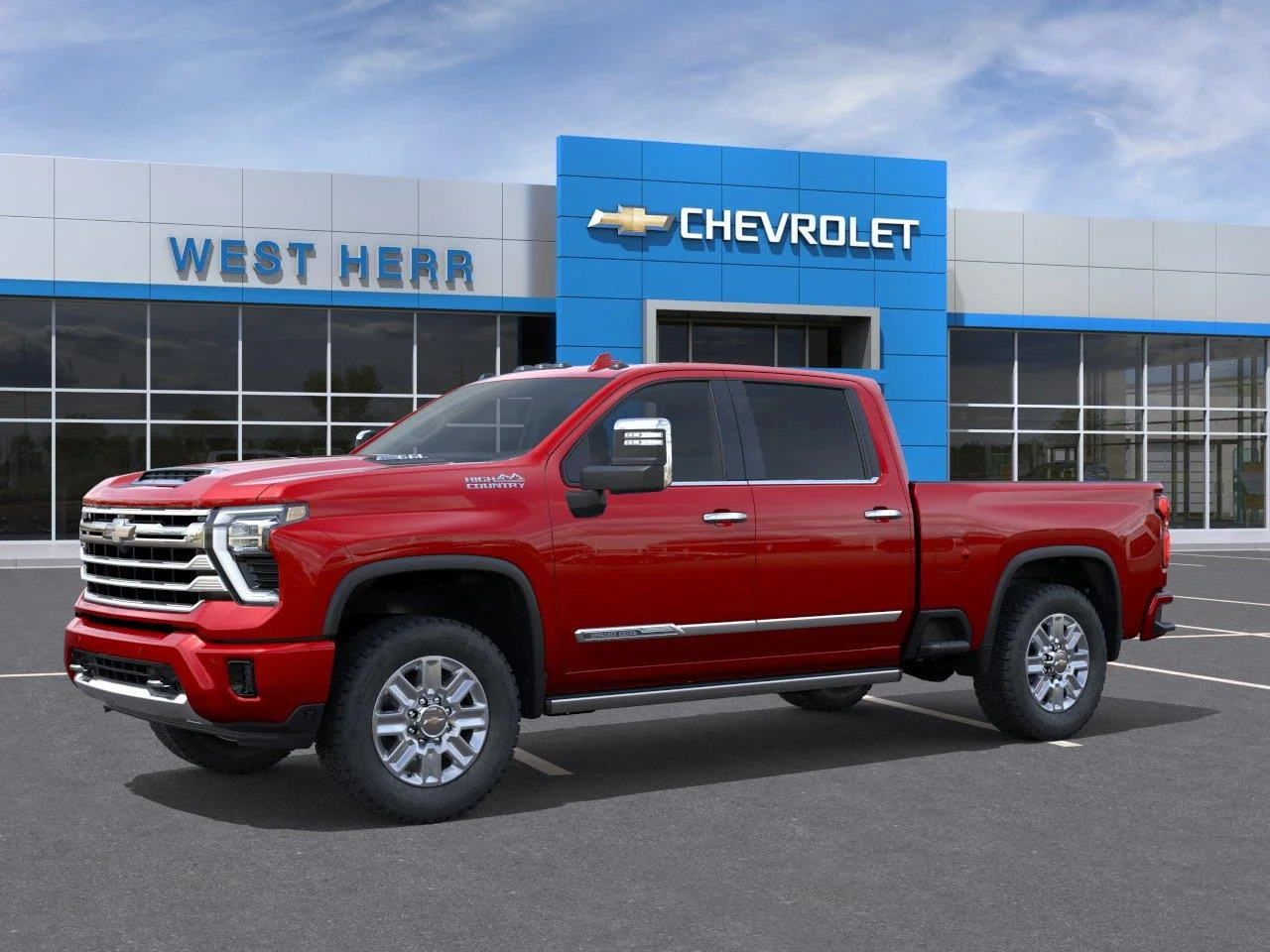 New 2026 Radiant Red Tintcoat Chevrolet High Country image 2