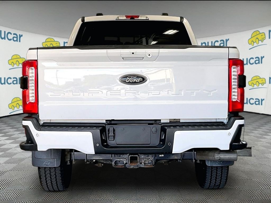 Used 2023 White Ford Lariat image 5