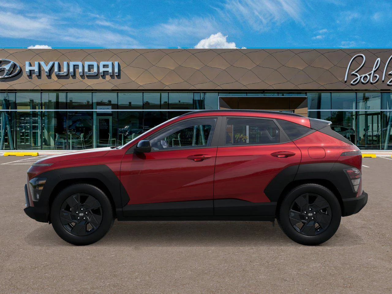 New 2026 Red Hyundai SEL Sport image 3