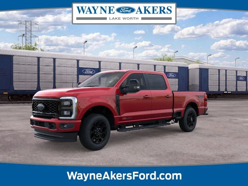 New 2026 Ruby Red Metallic Tinted Clearcoat Ford Lariat image 1