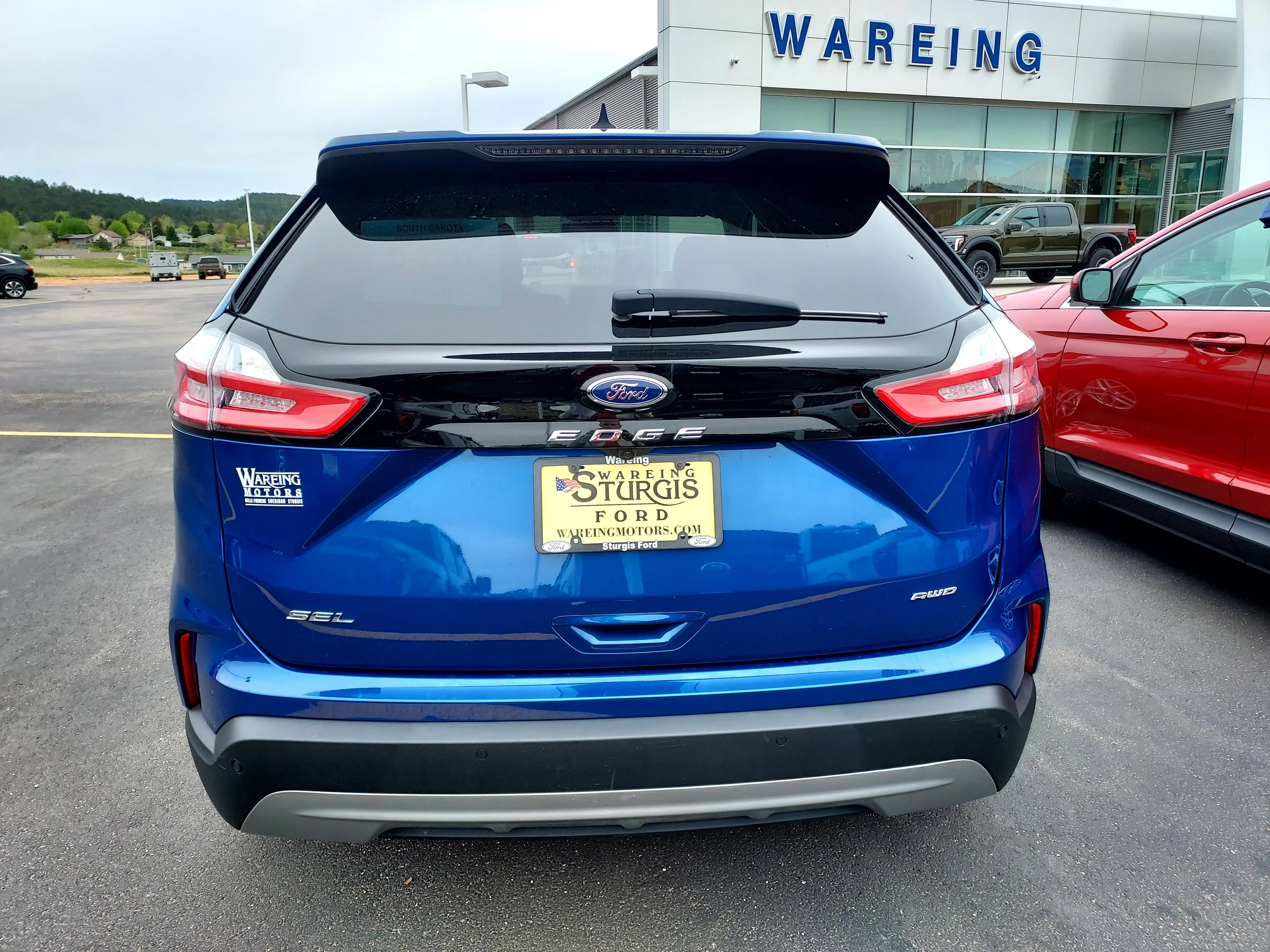Used 2024 Blue Ford SEL image 6