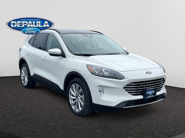 Used 2022 White Ford Titanium image 9