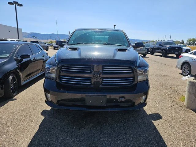 Used 2016 Brilliant Black Crystal Pearlcoat Ram Sport image 2