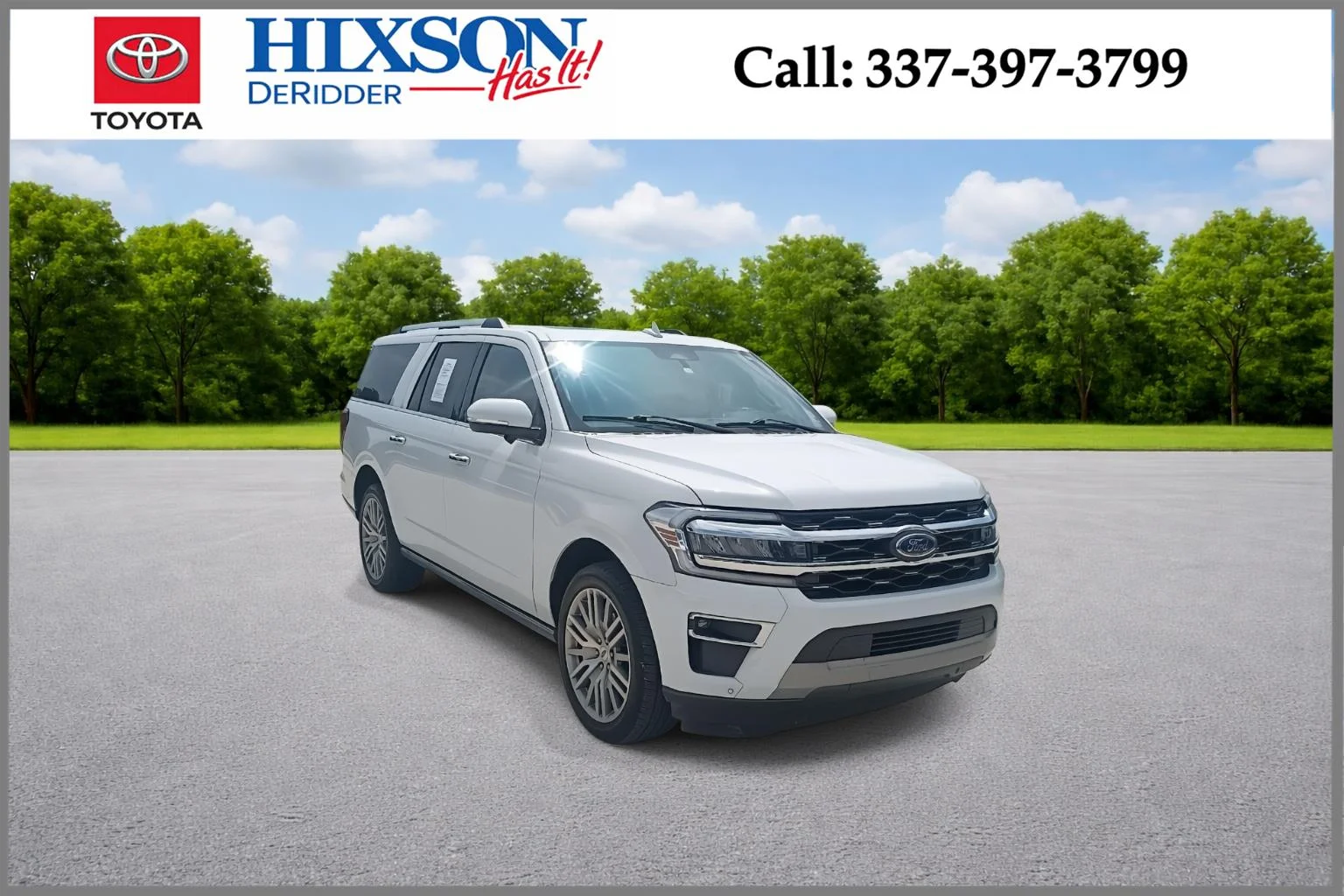 Oxford White 2023 Ford Expedition MAX Limited RWD SUV / Crossover 4X2 Automatic