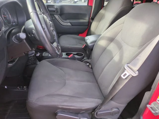 Used 2016 Red Jeep Unlimited Sport image 14