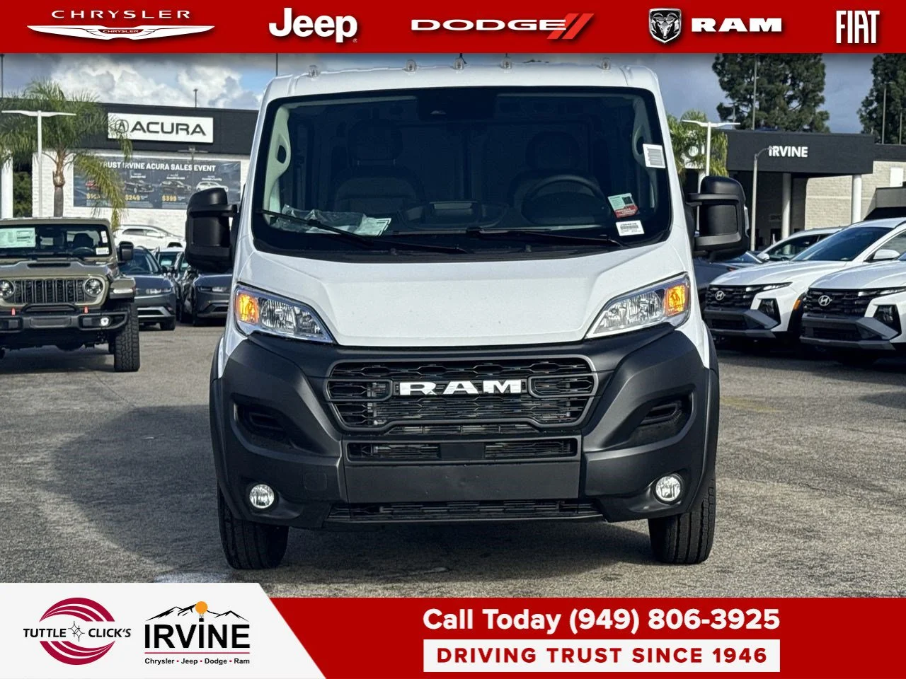 New 2027 Bright White Clearcoat RAM Tradesman image 8