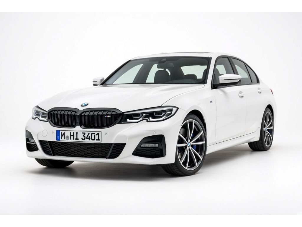 Used 2020 Alpine White BMW M340i xDrive image 1
