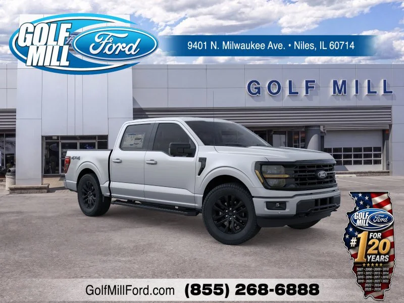 New 2026 Iconic Silver Metallic Ford XLT image 6