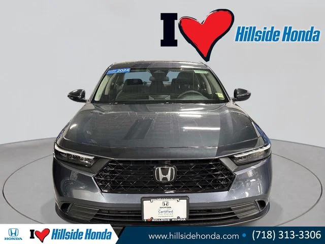 Certified Used 2024 Meteorite Gray Metallic Honda EX image 5