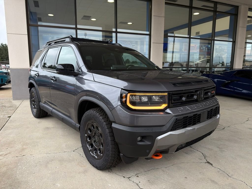New 2026 Modern Steel Metallic Honda TrailSport Elite Blackout image 7