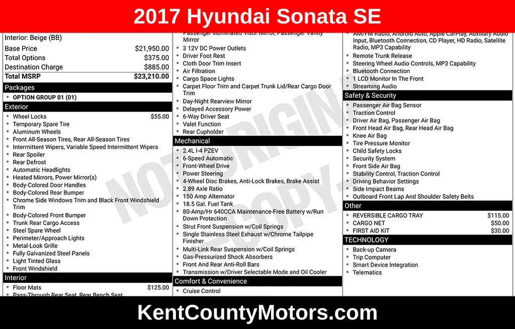 2017 Hyundai Sonata
