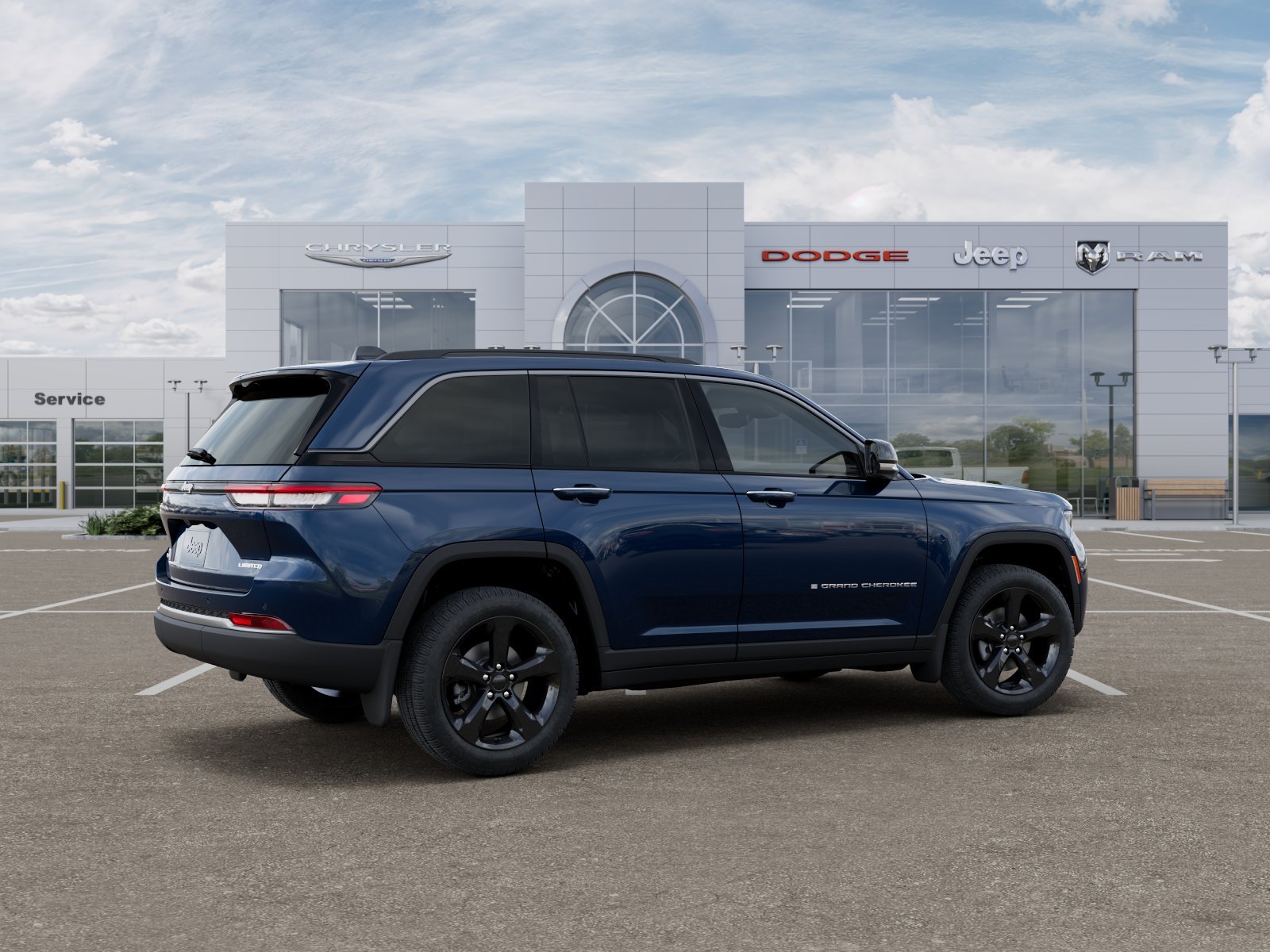 New 2026 Fathom Blue Pearl-Coat Exterior Paint Jeep Limited image 30