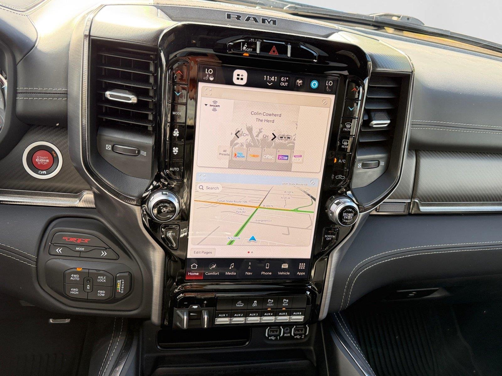 Used 2022 Hydro Blue Pearlcoat Ram TRX image 3