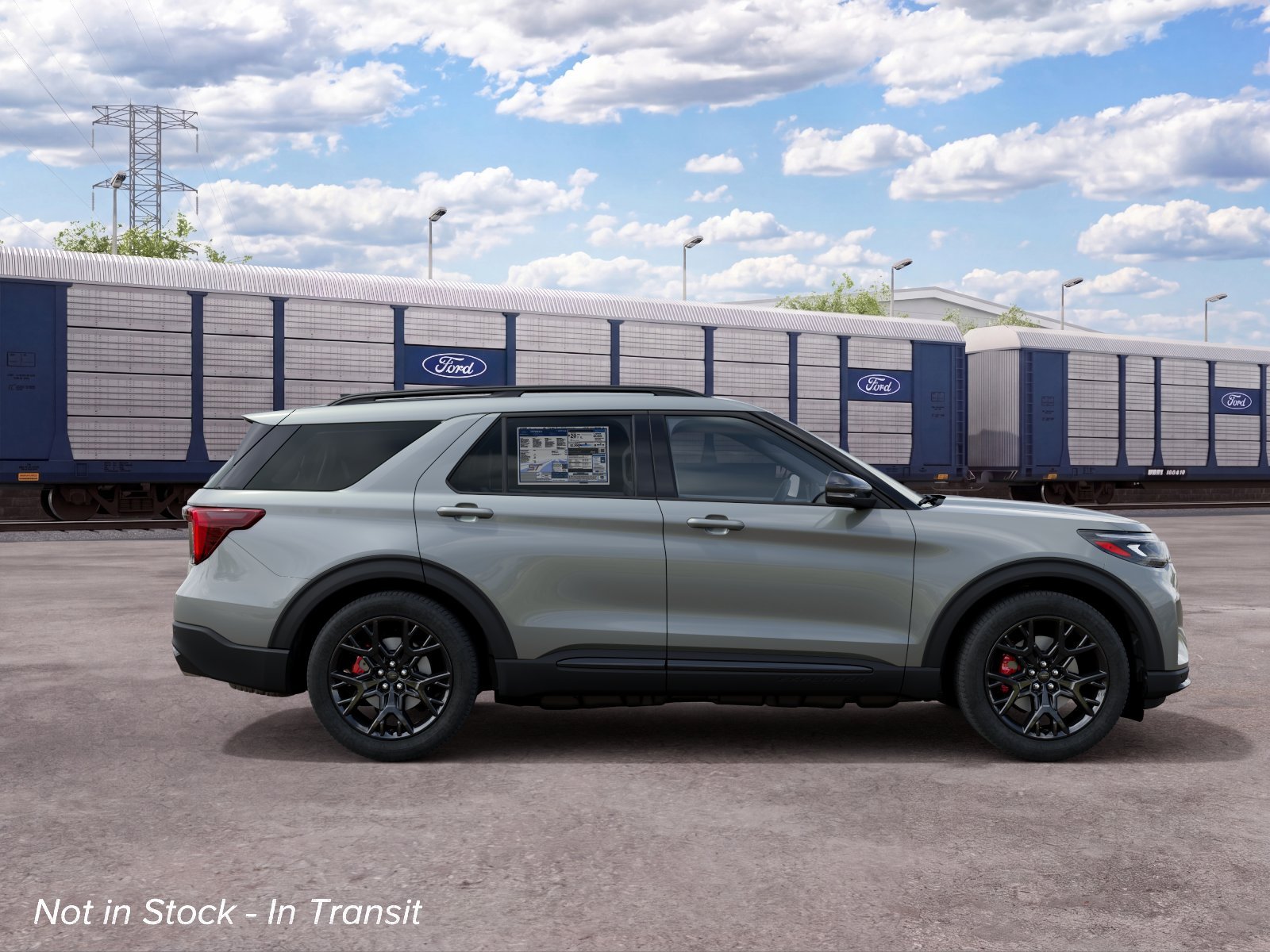 New 2027 Avalanche Gray Ford ST image 5