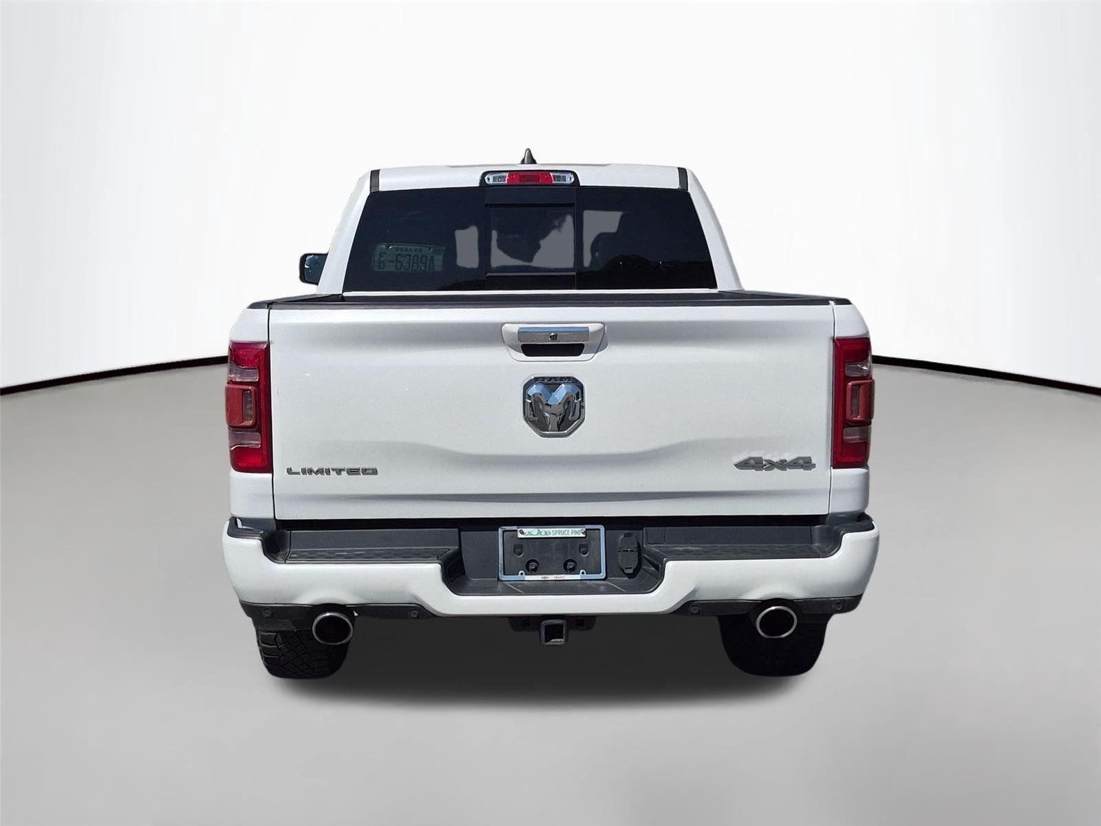 Used 2019 Ivory White Tri-Coat Pearlcoat Ram Limited image 4