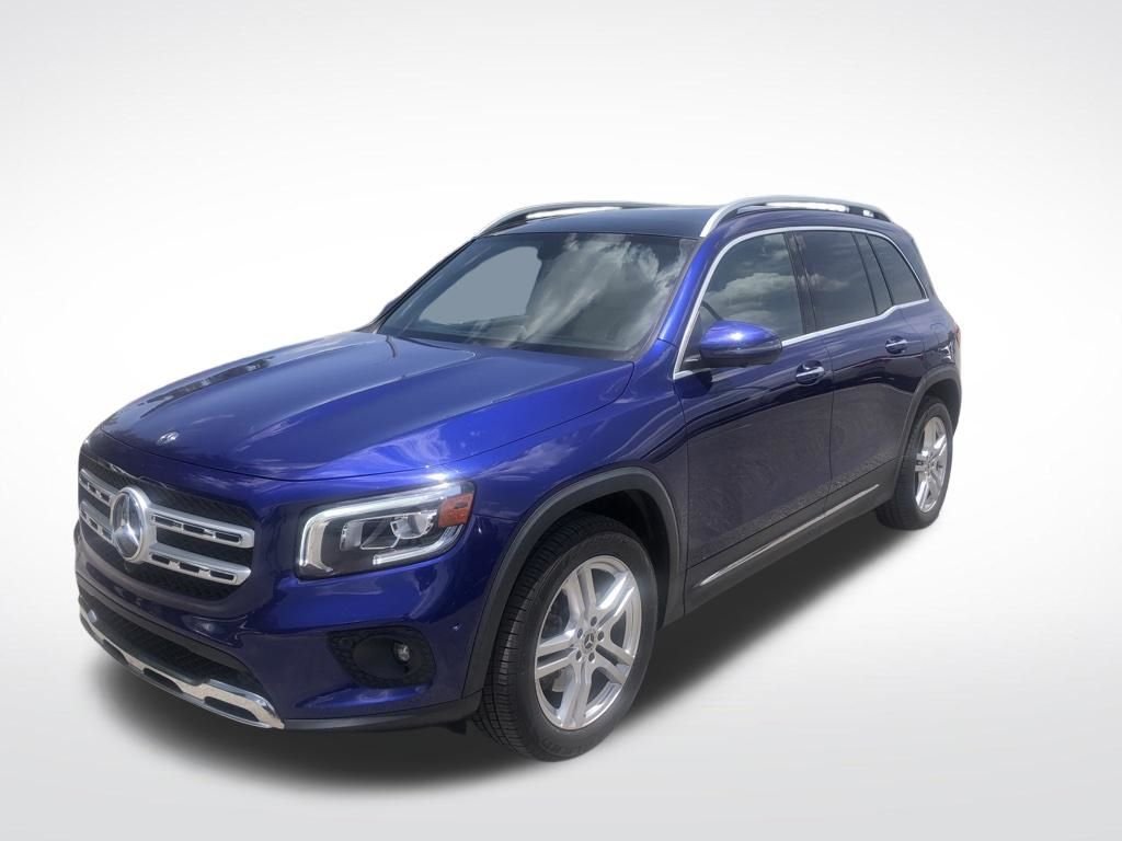 Used 2021 Blue Mercedes-Benz GLB 250 image 2