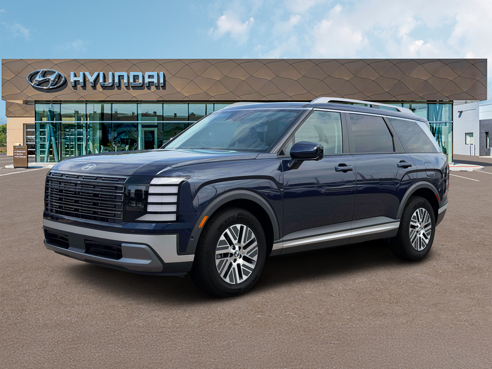 New 2027 Blue Hyundai Blue SEL Premium 7P image 2