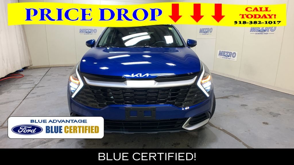 Certified Used 2025 Sapphire Blue Kia EX image 8
