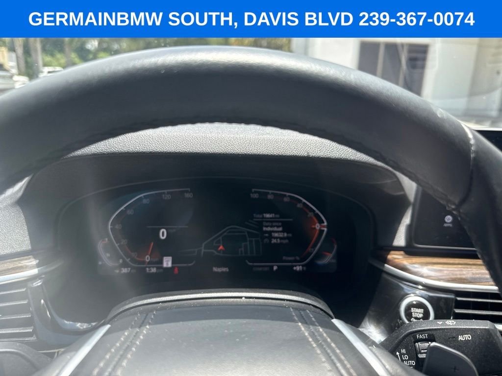 Certified Used 2023 Mineral White Metallic BMW 540i image 12