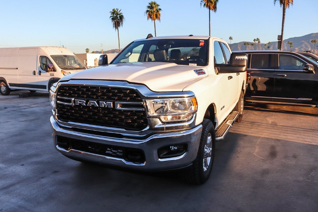 Used 2024 Bright White Clearcoat Ram Big Horn image 4