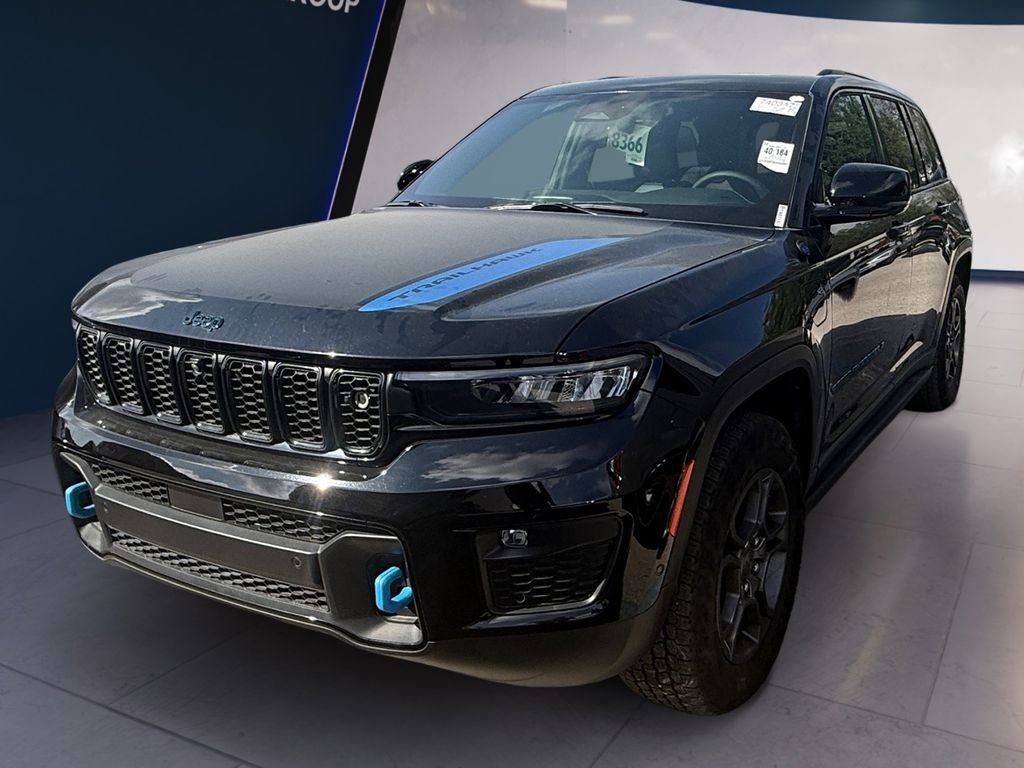 Used 2024 Black Jeep Trailhawk 4xe image 2