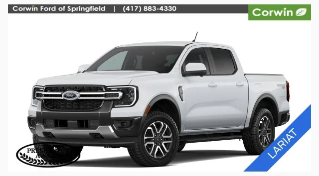 New 2026 Oxford White Ford Lariat® image 1