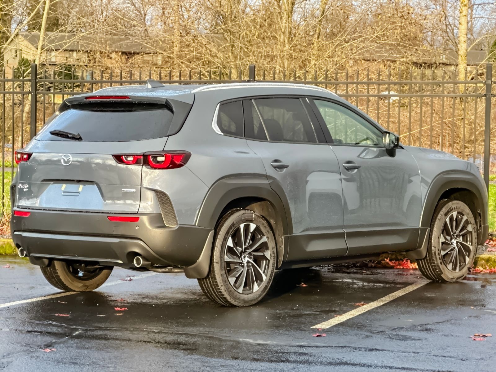 New 2026 Gray Mazda Premium Plus image 3