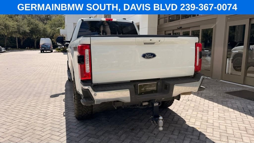 Used 2024 White Metallic Ford Lariat image 24