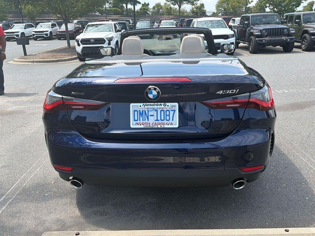 Used 2022 Tanzanite Blue II Metallic BMW 430i xDrive image 5