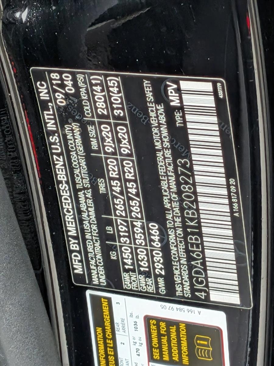 Used 2019 Black Mercedes-Benz AMG® GLE 43 image 24