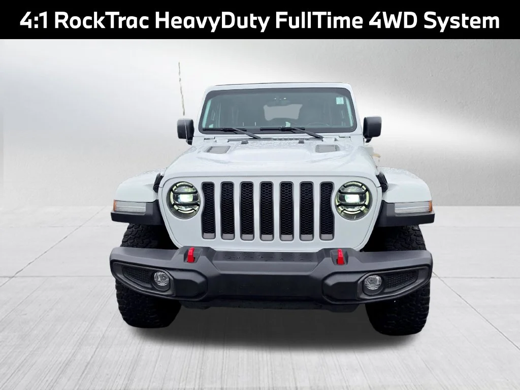 Used 2021 White Jeep Unlimited Rubicon image 3