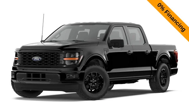 New 2026 Agate Black Metallic Ford STX image 1