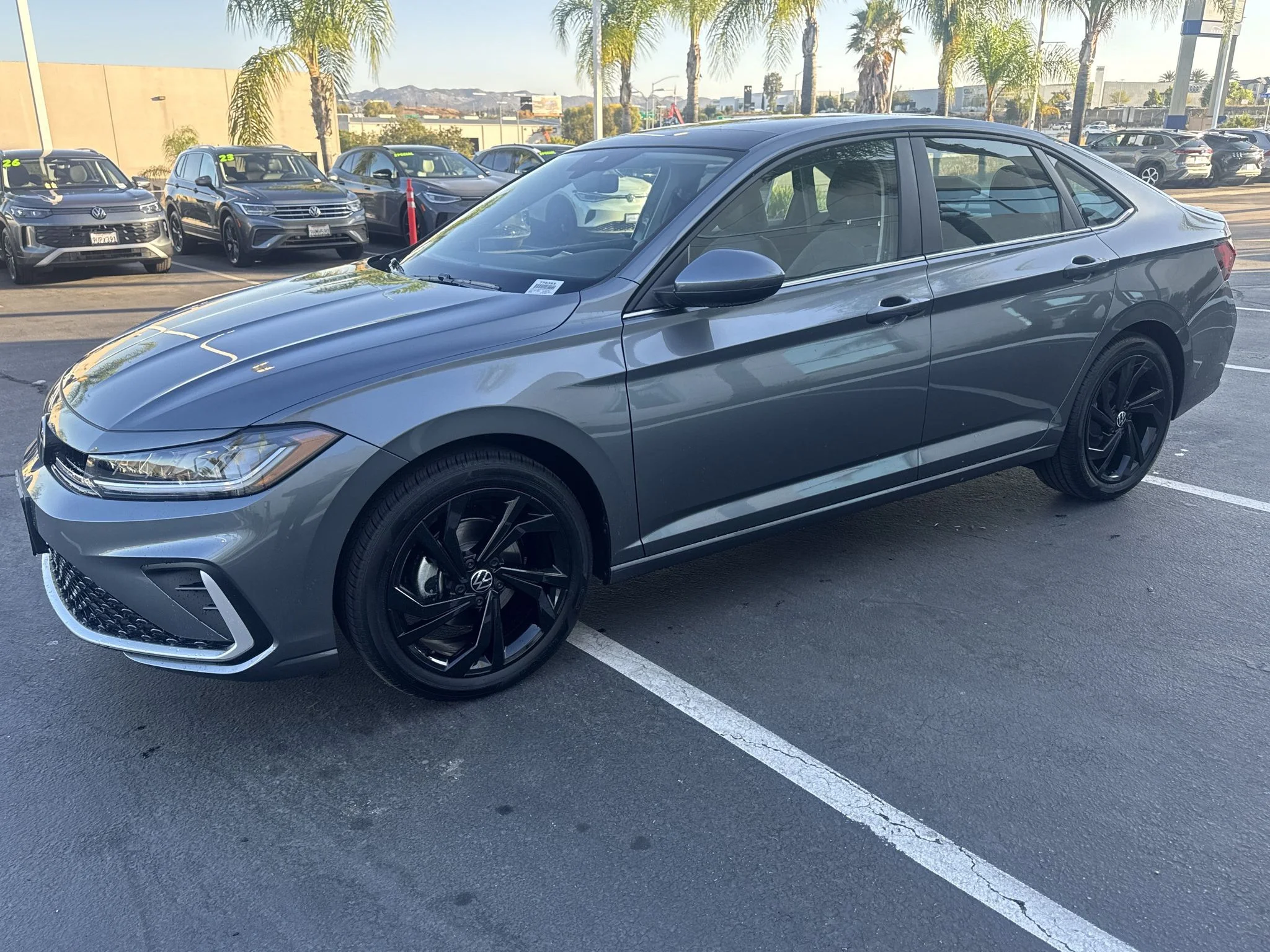 New 2026 Platinum Gray Metallic Volkswagen SE image 4