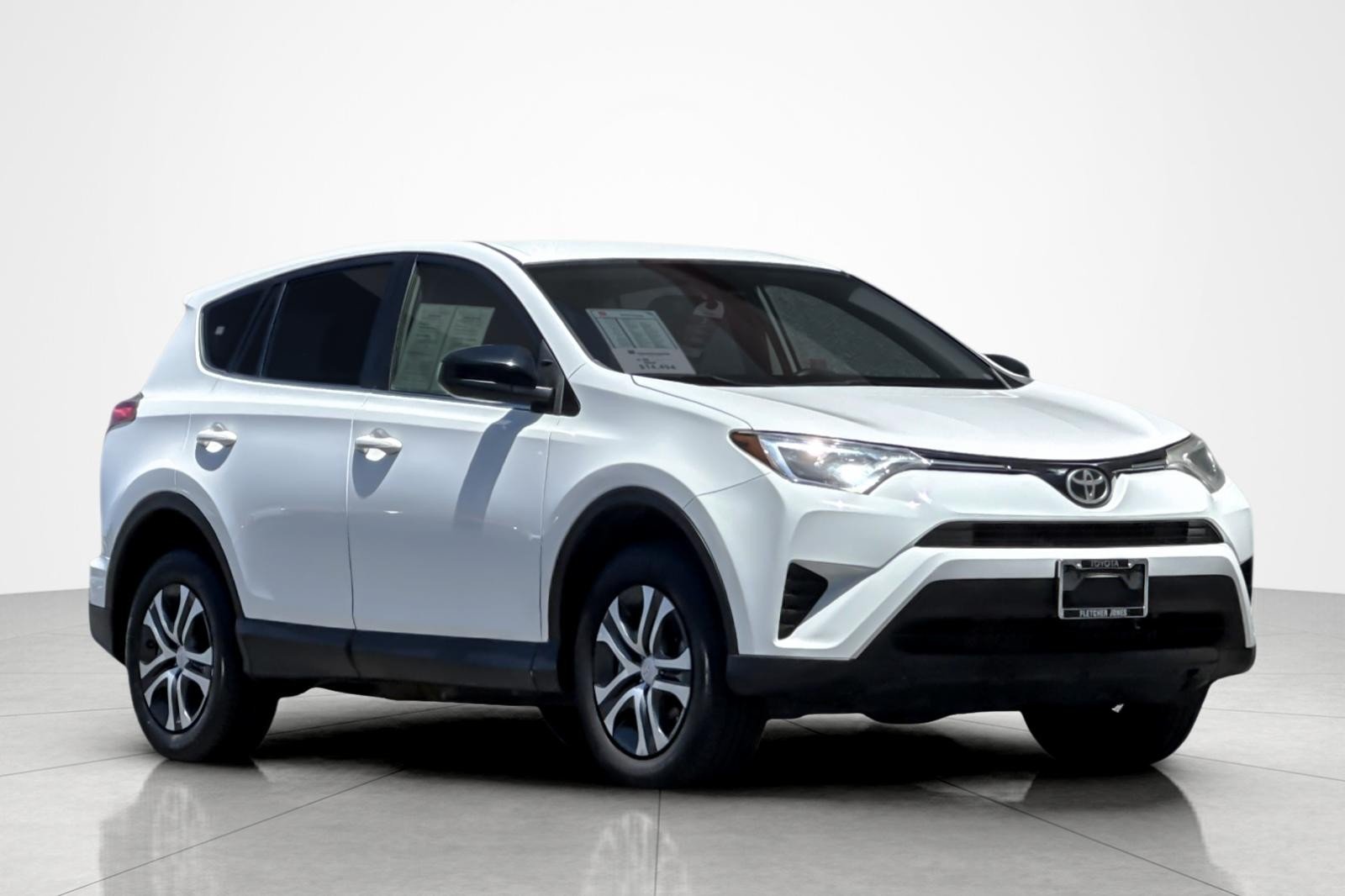 Used 2017 Super White Toyota LE image 7