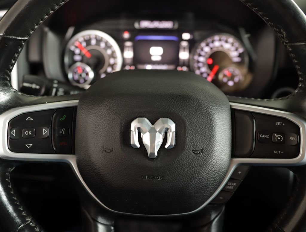 Used 2022 Diamond Black Crystal Pearlcoat Ram Big Horn image 12
