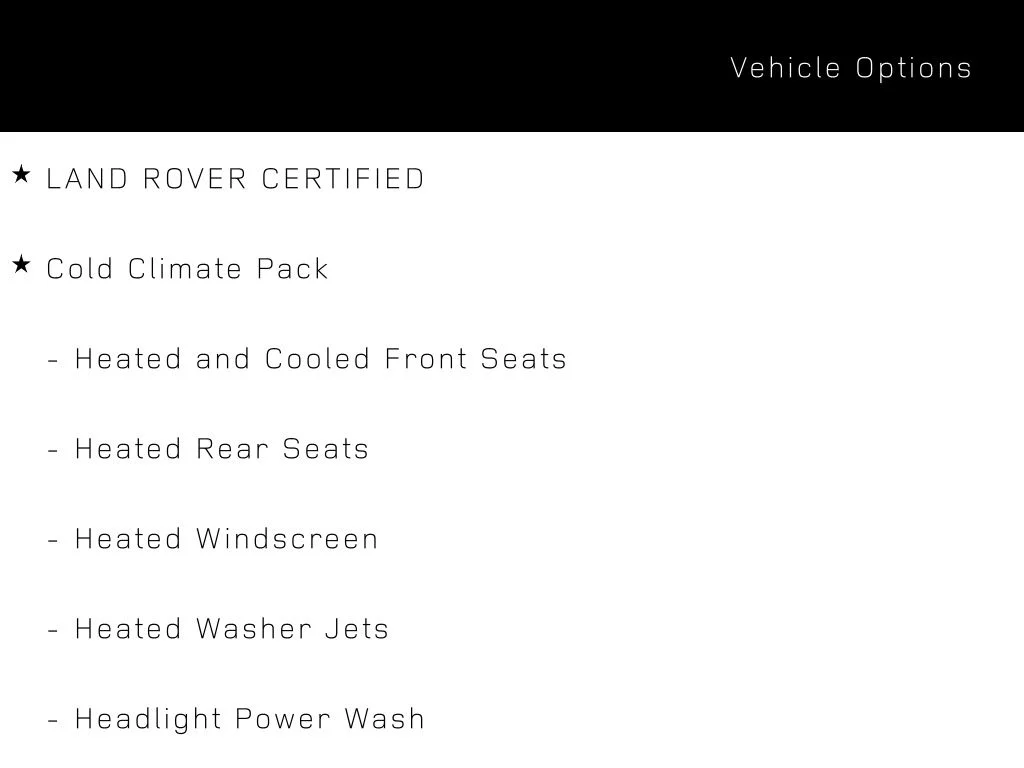 Certified Used 2026 Black Land Rover Dynamic SE image 10