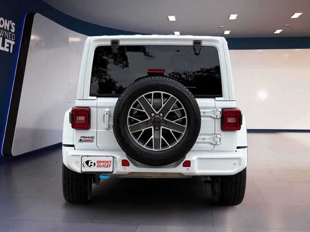 Used 2023 White Jeep Sahara 4xe image 4