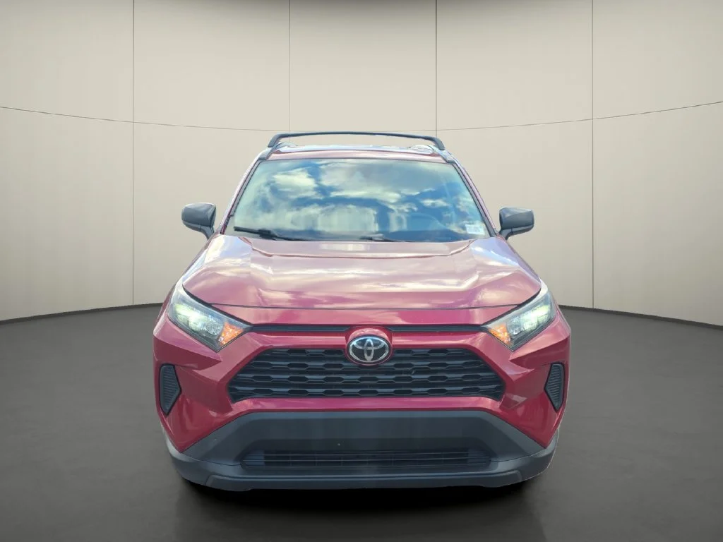 Used 2021 Red Toyota LE image 2