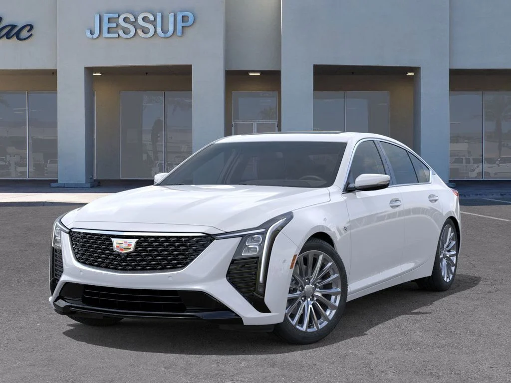 New 2026 Vibrant White Tricoat Cadillac Premium Luxury image 6